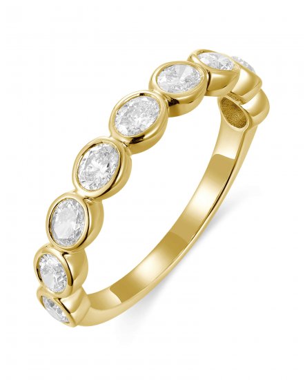 OVAL DIAMOND BAND (TR6449)