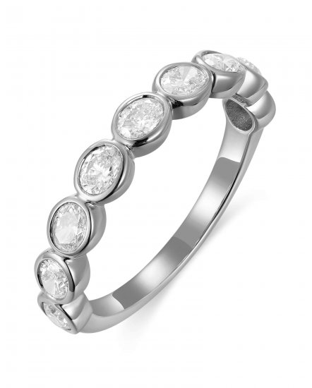 OVAL DIAMOND BAND (TR6449)