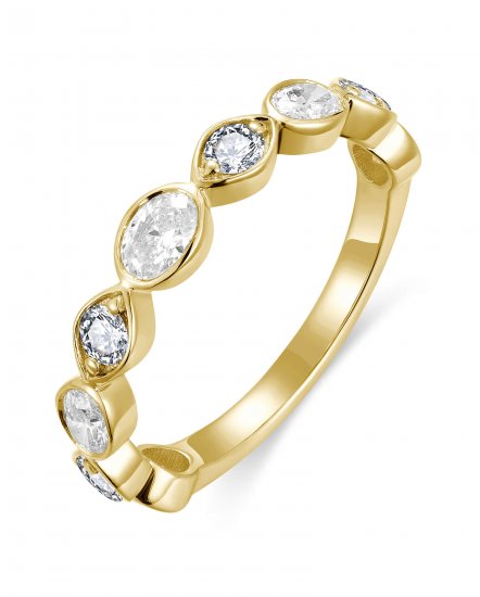 OVAL DIAMOND BAND (TR6451)