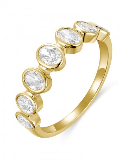 OVAL DIAMOND BAND (TR6452)