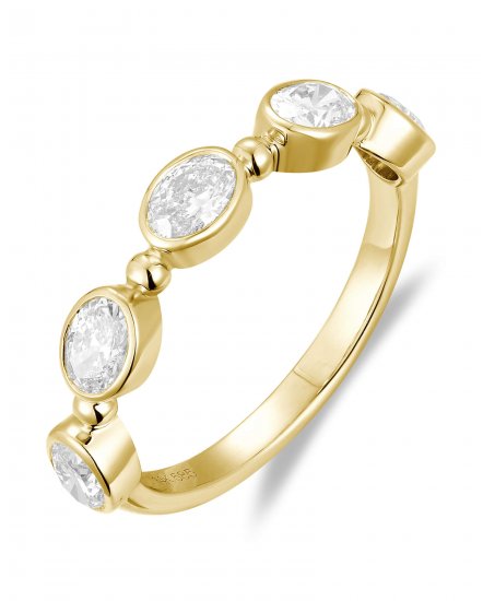 OVAL DIAMOND BAND (TR6453)