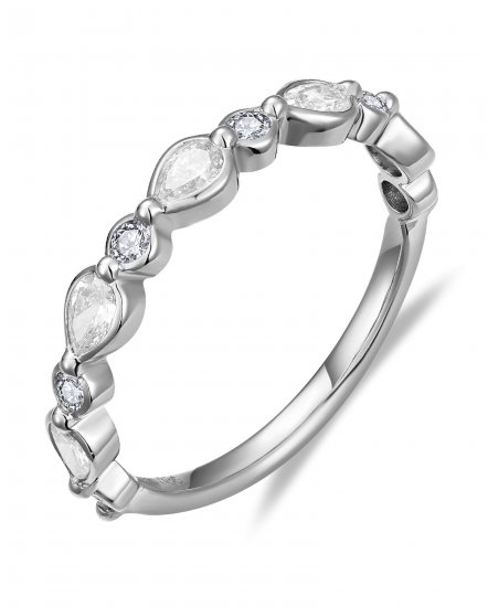 PEAR DIAMOND BAND (TR6457)
