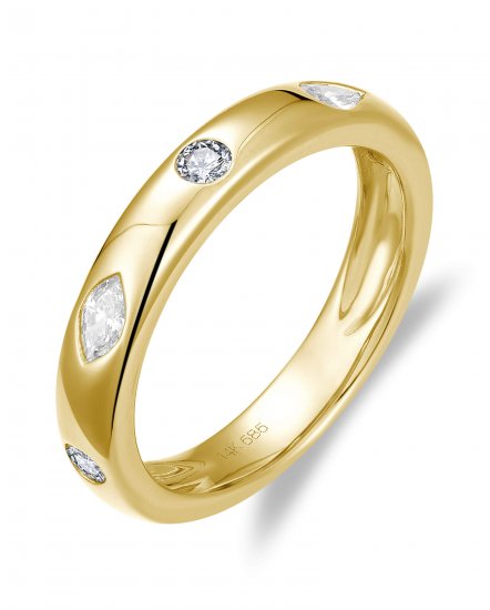 MARQUISE DIAMOND BAND (TR6486)