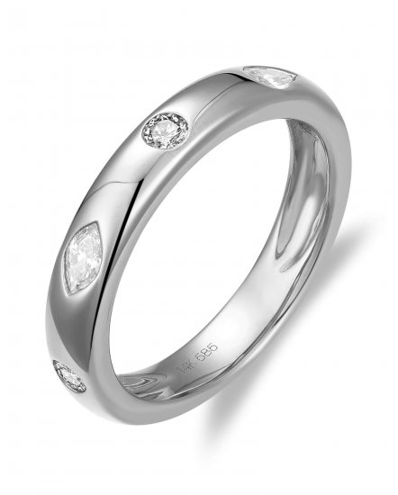 MARQUISE DIAMOND BAND (TR6486)