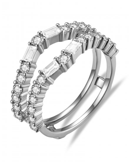 ENHANCER BAGUETTE DIAMOND RING (TR6523)