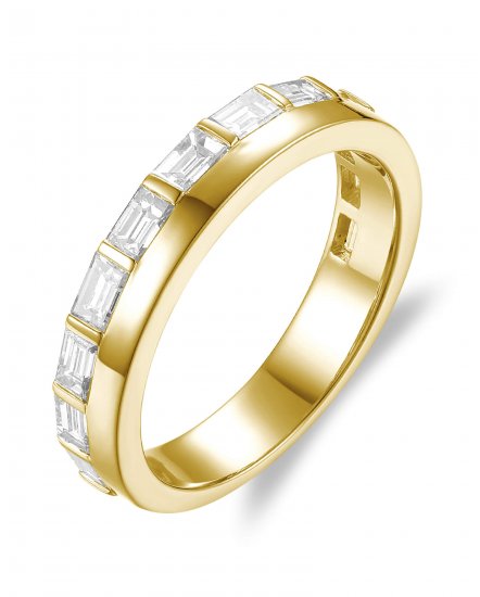 BAGUETTE DIAMOND BAND (TR6526)