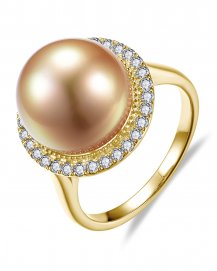 PEARL DIAMOND RING (TR6531)