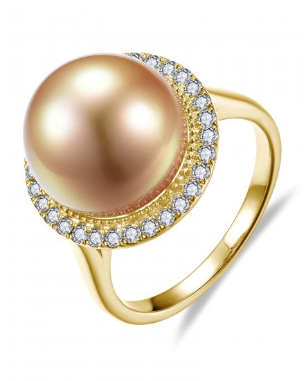 PEARL DIAMOND RING (TR6531)