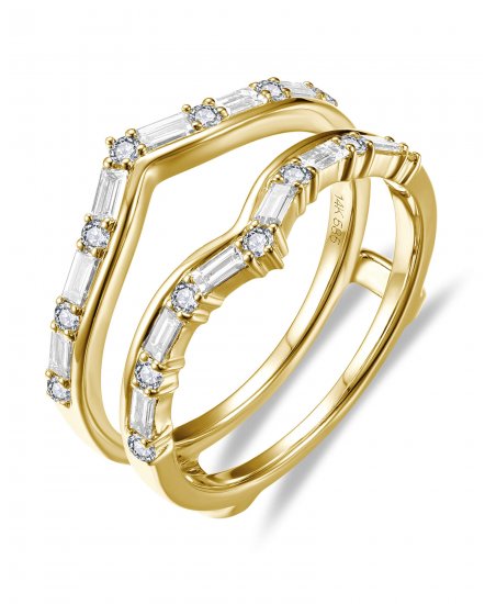 ENHANCER BAGUETTE DIAMOND RING (TR6532)