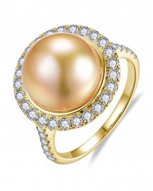 PEARL DIAMOND RING (TR6535)