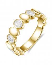OVAL DIAMOND BAND (TR6562)