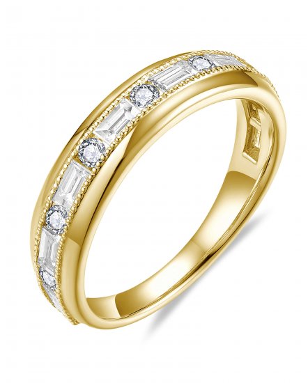 BAGUETTE DIAMOND BAND (TR6565)