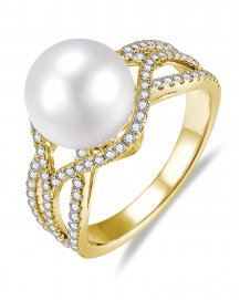 PEARL DIAMOND RING (TR6579)