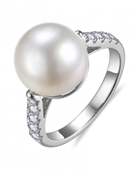 PEARL DIAMOND RING (TR6580)