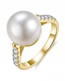 PEARL DIAMOND RING (TR6580)