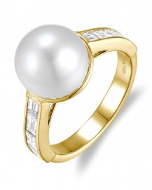 PEARL DIAMOND RING (TR6582)