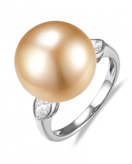 PEARL DIAMOND RING (TR6583)