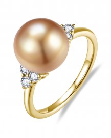 PEARL DIAMOND RING (TR6590)
