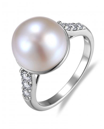 PEARL DIAMOND RING (TR6592)