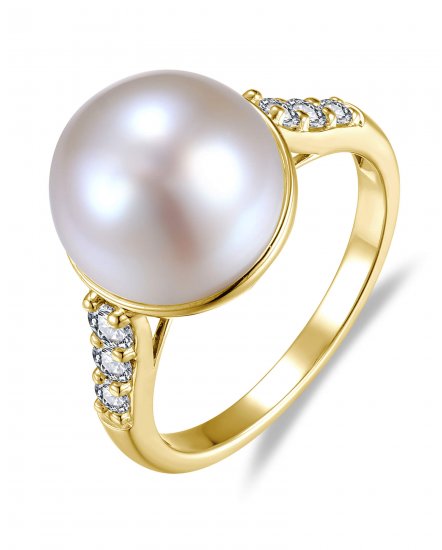 PEARL DIAMOND RING (TR6592)