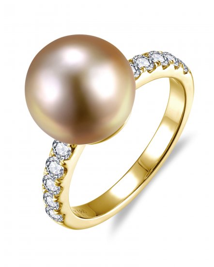 PEARL DIAMOND RING (TR6593)
