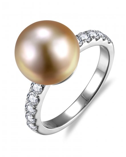 PEARL DIAMOND RING (TR6593)