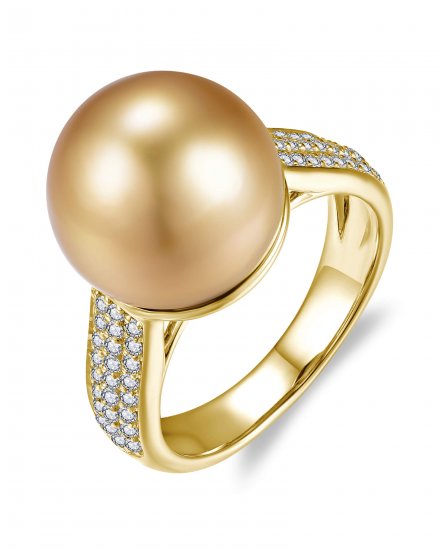 PEARL DIAMOND RING (TR6596)