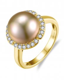 PEARL DIAMOND RING (TR6600)