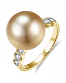 PEARL DIAMOND RING (TR6602)