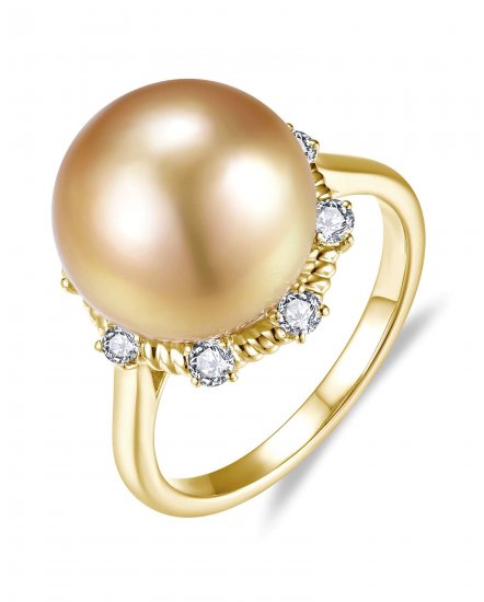 PEARL DIAMOND RING (TR6603)