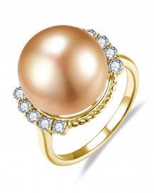 PEARL DIAMOND RING (TR6604)