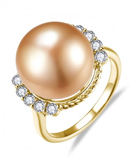 PEARL DIAMOND RING (TR6604)