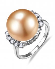 PEARL DIAMOND RING (TR6604)