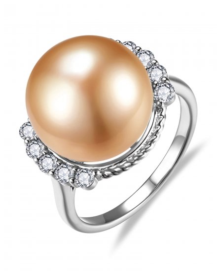 PEARL DIAMOND RING (TR6604)