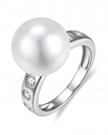 PEARL DIAMOND RING (TR6605)