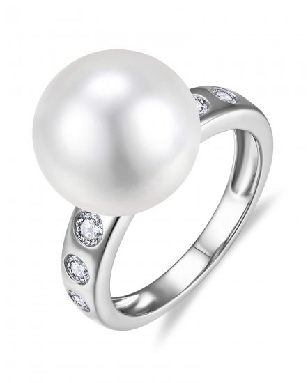 PEARL DIAMOND RING (TR6605)