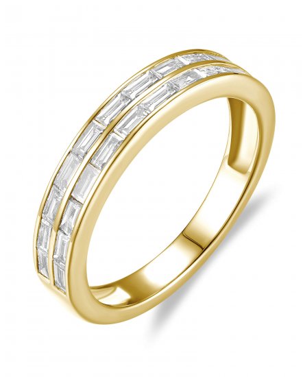 BAGUETTE DIAMOND BAND (TR6610)