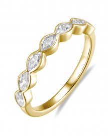 MARQUISE DIAMOND BAND (TR6615)