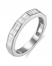 BAGUETTE DIAMOND BAND (TR6616)