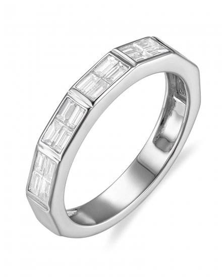 BAGUETTE DIAMOND BAND (TR6616)