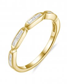 BAGUETTE DIAMOND BAND (TR6619)