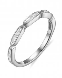 BAGUETTE DIAMOND BAND (TR6619)