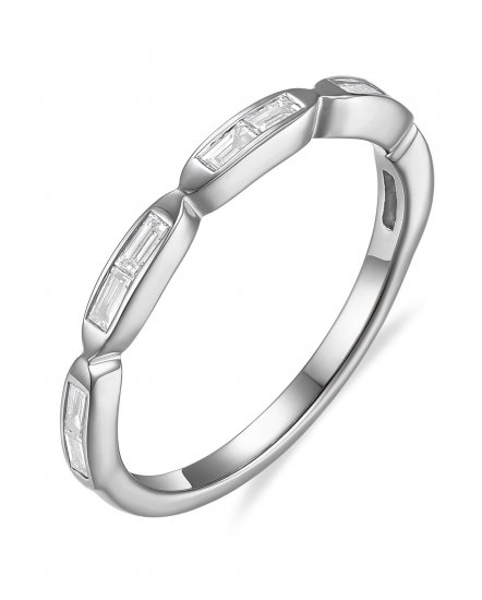 BAGUETTE DIAMOND BAND (TR6619)