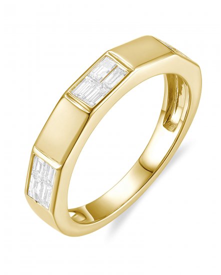 BAGUETTE DIAMOND BAND (TR6620)