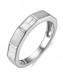 BAGUETTE DIAMOND BAND (TR6620)