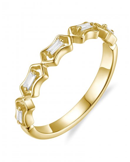 BAGUETTE DIAMOND BAND (TR6621)