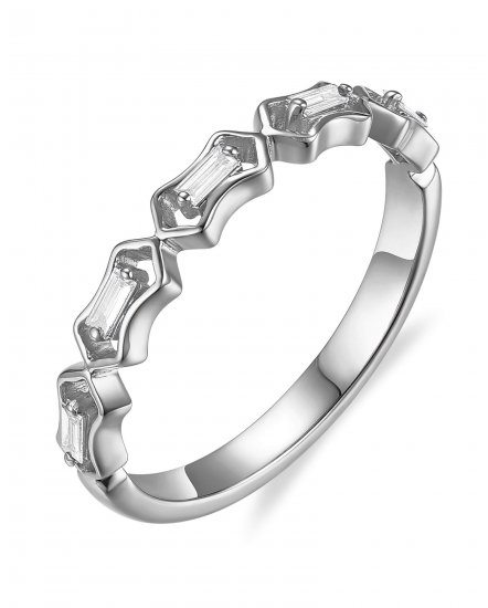 BAGUETTE DIAMOND BAND (TR6621)