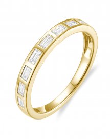 BAGUETTE DIAMOND BAND (TR6622)
