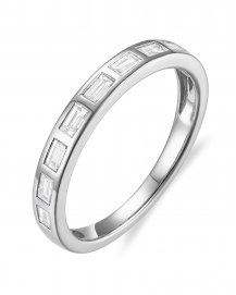BAGUETTE DIAMOND BAND (TR6622)