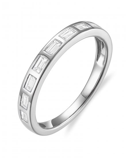 BAGUETTE DIAMOND BAND (TR6622)